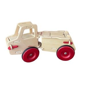 Moover Moving Truck Ride-on-truck Natural Wood Waldorf Montessori